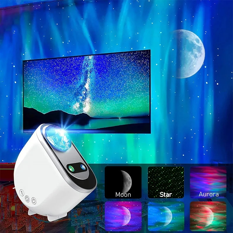 Aurora Galaxy Projector — Northern Lights & Starry Sky in Your Room