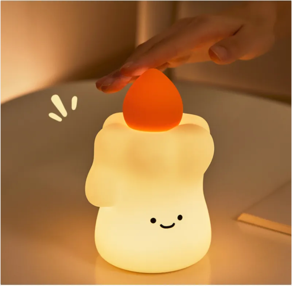 LED Candle Night Light — Flameless Glow for Cozy Nights