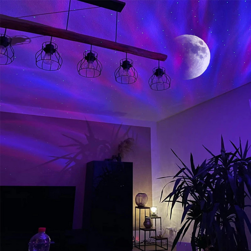 Aurora Galaxy Projector — Northern Lights & Starry Sky in Your Room