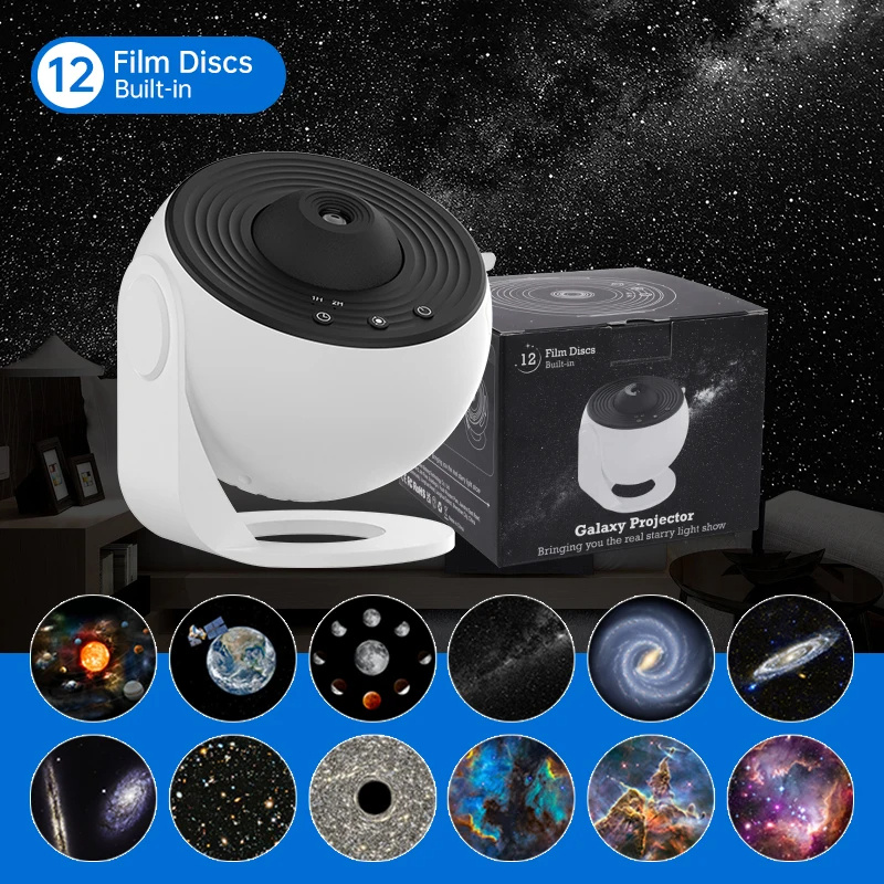 Galaxy Star Projector — Bluetooth Music Sync + Nebula Sky