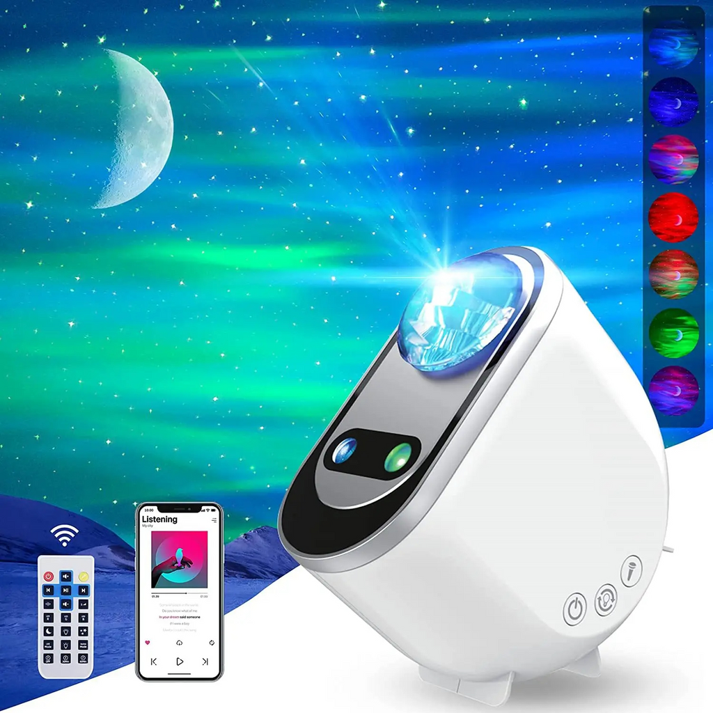 Aurora Galaxy Projector — Northern Lights & Starry Sky in Your Room